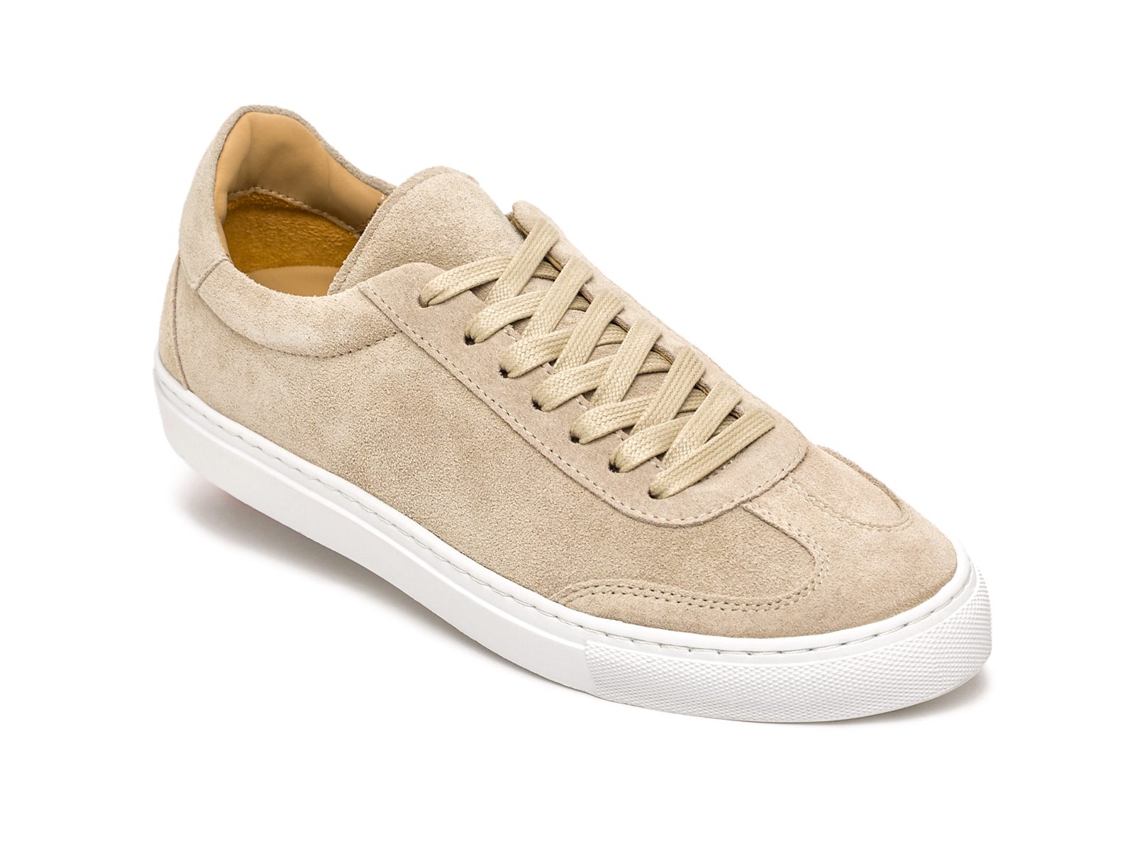 Sneaker beige Wildleder