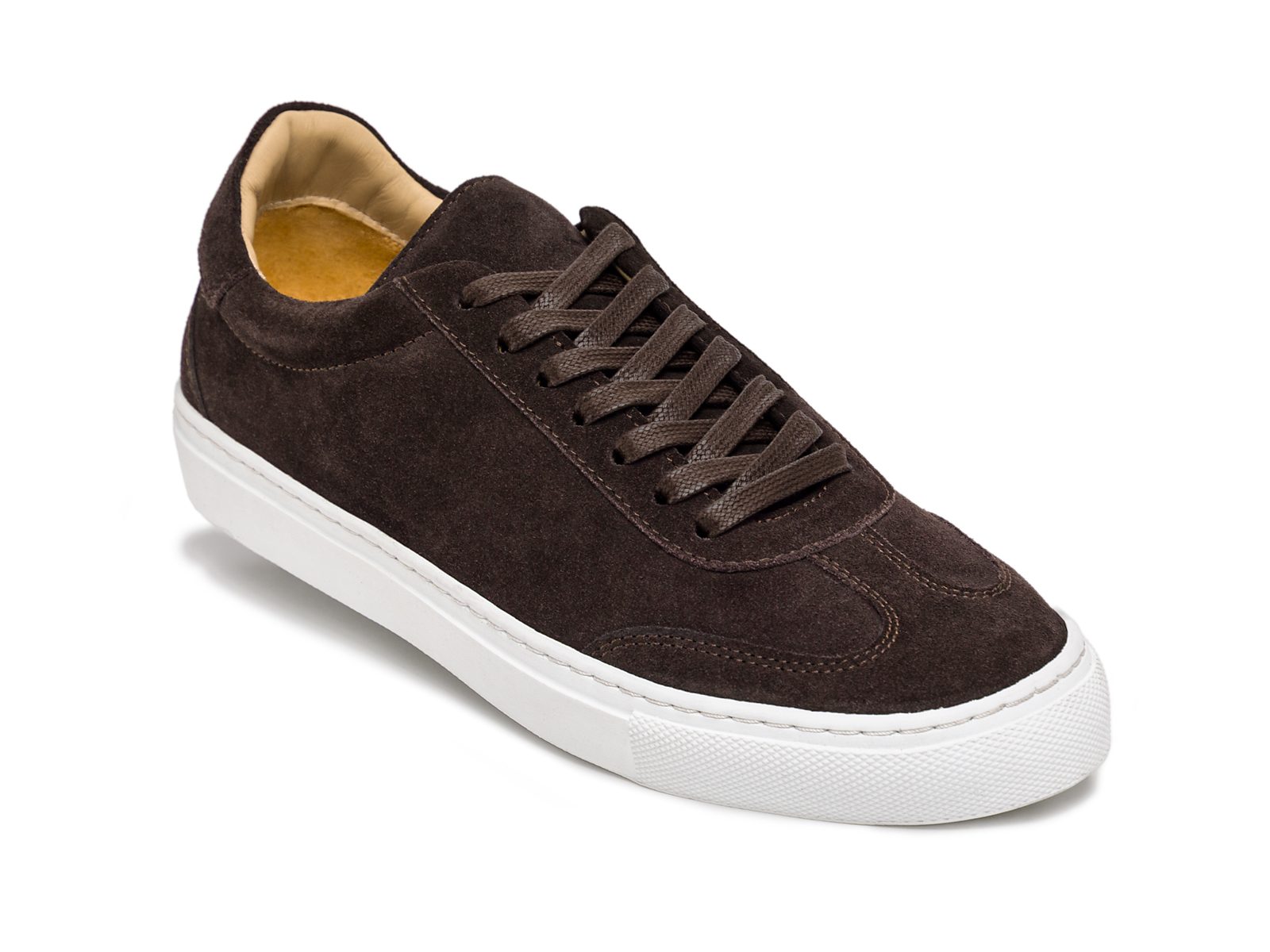 Sneaker braun Wildleder